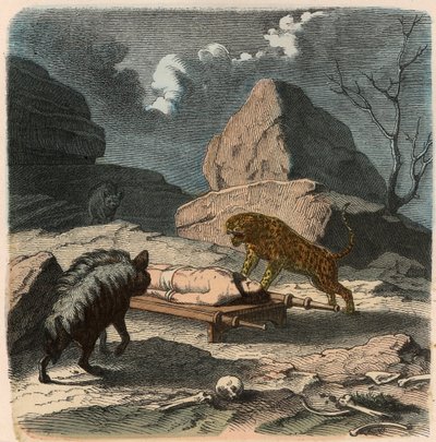 Antik Doğu, Persler: Ölümlü Bir Kalıntıyı Ortaya Çıkarmak by Heinrich Leutemann