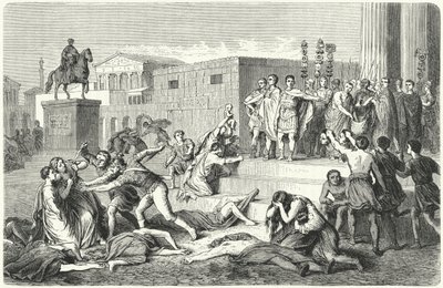 Mark Antony, Marcus Aemilius Lepidus ve Octavianus