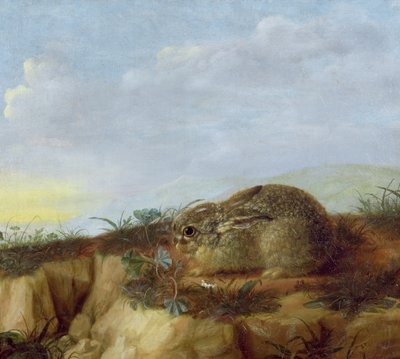 Manzarada Bir Tavşan by Heinrich Lihl