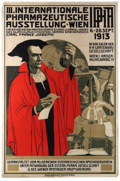 III Uluslararası Eczacılık Fuarı Viyana, 1913. by Heinrich Maria Pangratz