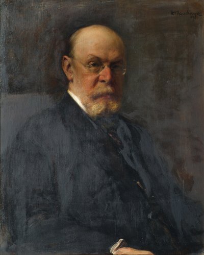 Bölüm başkanı Alfred Ritter von Bernd by Heinrich Rauchinger
