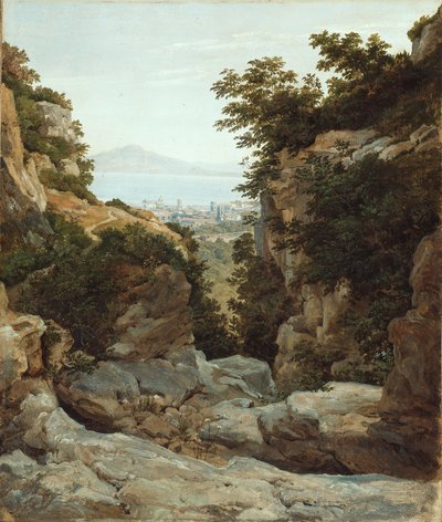 İtalyan Manzarası by Heinrich Reinhold