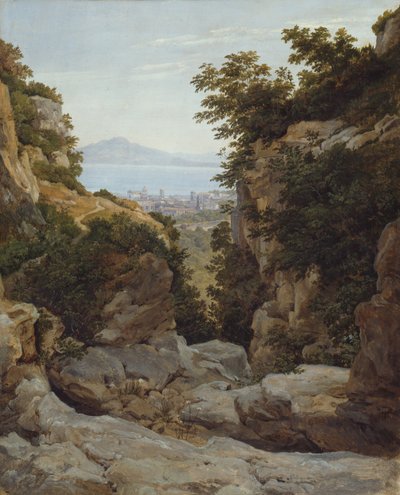 İtalyan Manzarası, 182124. by Heinrich Reinhold