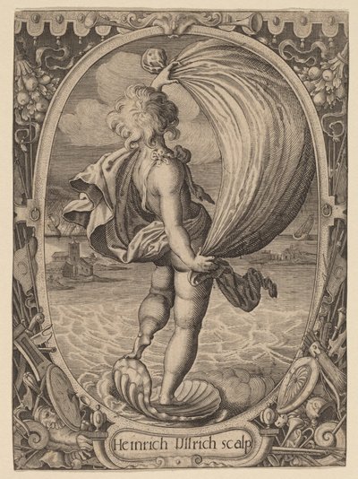 Aiolos, Rüzgarın Kişileştirilmesi by Heinrich Ulrich