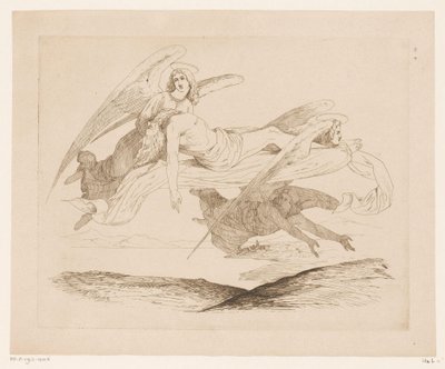 Melekler tarafından taşınan kutsal by Heinrich Vianden