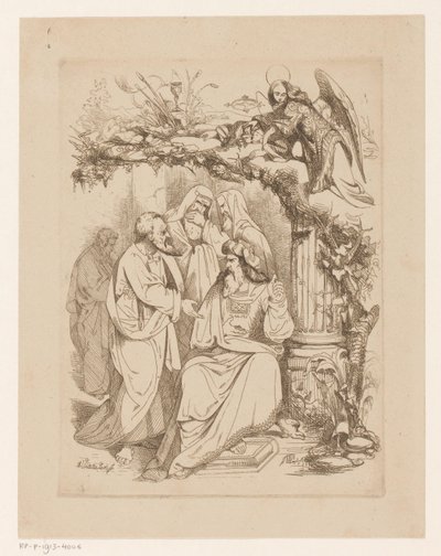 Judas Iscariot at the High Priests Açgözlülük (Avaritia) Ölümcül Günahlar ve Düşüş (dizi başlığı) by Heinrich Vianden