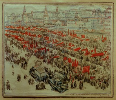 Moskova by Heinrich Vogeler