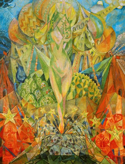 Yeni İnsanın Doğuşu, 1923. by Heinrich Vogeler