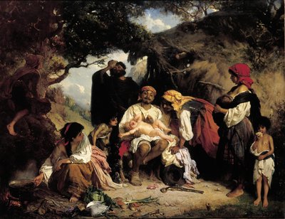 Buluntu, 1861 by Heinrich Wilhelm Schlesinger
