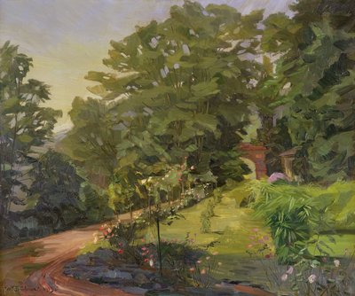 Gül bahçesi by Heinrich Wilhelm Truebner
