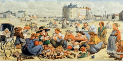 H.Zille, Şişe Çocuğu by Heinrich Zille