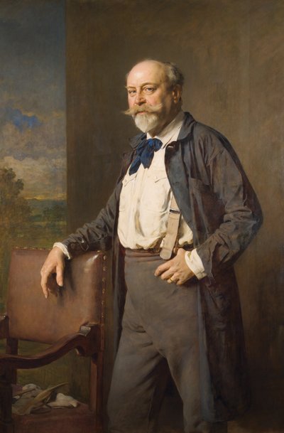 Heykeltıraş Rudolf Weyr by Heinrich von Angeli