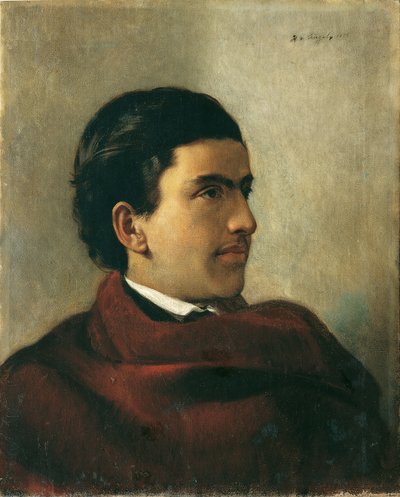 Avusturyalı subay Otto Pohl by Heinrich von Angeli