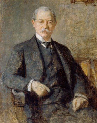 kendi kendine portre by Heinrich von Angeli