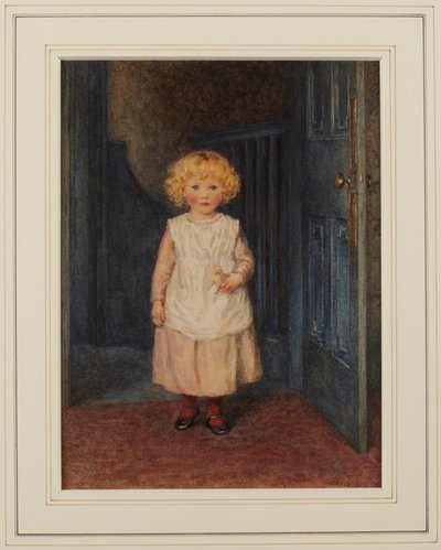 Henry Allingham, 3 yaşında (kağıt üzerine sulu boya) by Helen Allingham