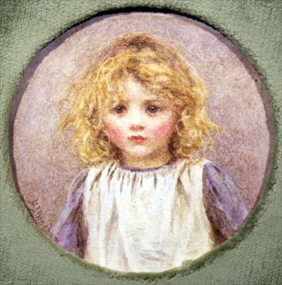 Yavru kedi by Helen Allingham