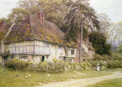 Altı Çan, Hollingbourne, Kent by Helen Allingham