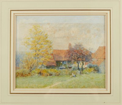 Wyldes Çiftliği by Helen Allingham