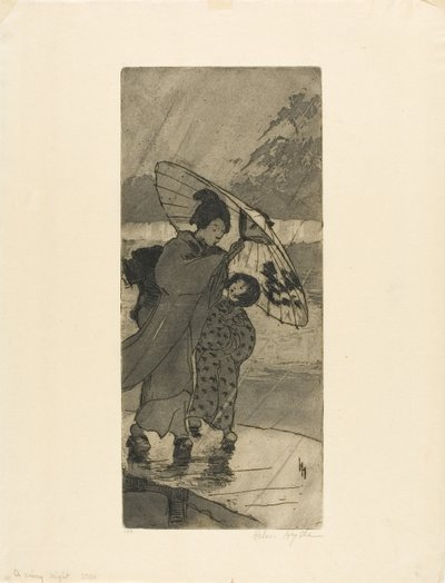 Yağmurlu Bir Gece by Helen Hyde
