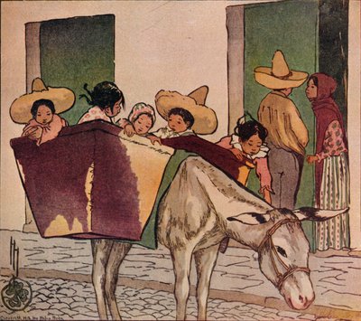 Bir Ara - Breadmans Eşek, 1912 by Helen Hyde