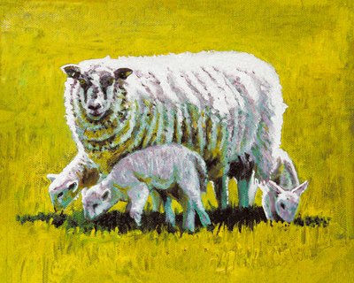 Birlikte, 2009 (tuval üzerine yağlıboya) by Helen White