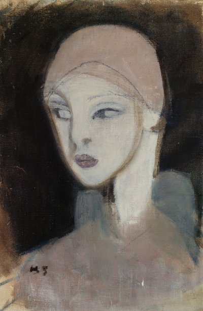 Adalı Kız, 1929. by Helene Schjerfbeck
