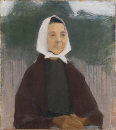 Büyükanne, 1907. by Helene Schjerfbeck