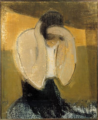 Çingene Kadın, 1919. by Helene Schjerfbeck