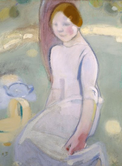 Ihlamur Altında, 1911. by Helene Schjerfbeck