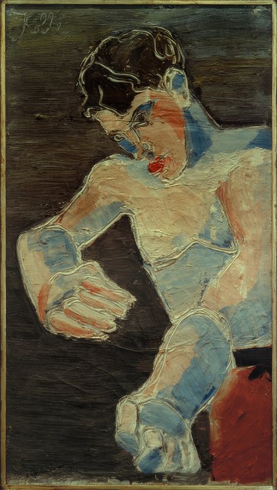 Otoportre (Genç Boksör) by Helmut Kolle