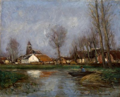 oxbow gölünde sonbahar havası by Helmuth Liesegang