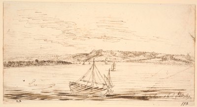 Garonne nehrinden görülen Lormont, Bordeaux