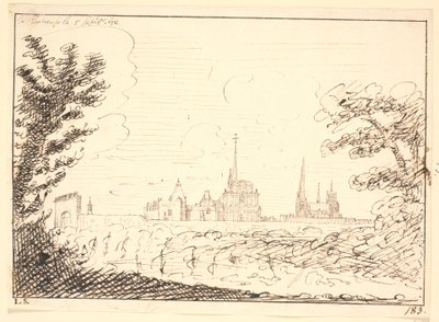 Prospekt af Notre-Dame-de-la-Mercicorde, Bordo by Hem