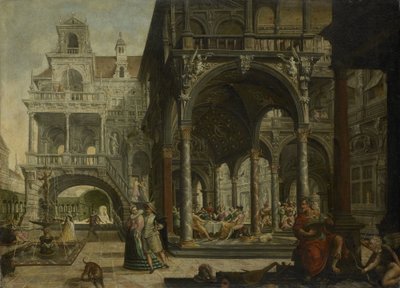 Hayali Rönesans Sarayı by Hendrick Aerts