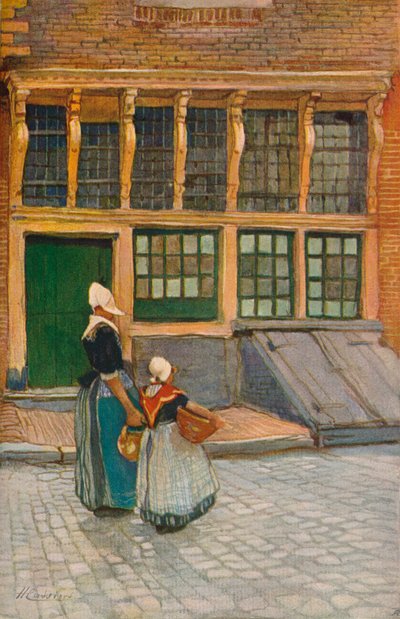 Marketten Dönüş, c1902 by Hendrick Cassiers