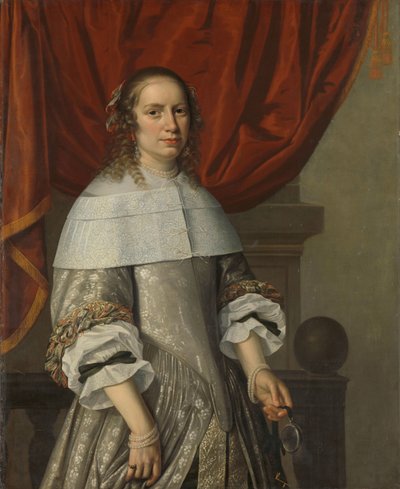 Bir Kadının Portresi by Hendrick Cornelisz van Vliet (attributed to)