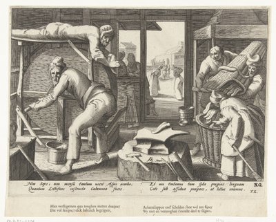 dil kalemtıraş by Hendrick Goltzius (attributed to workshop of)