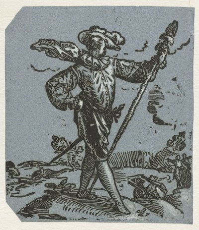 Piyade Kaptanı by Hendrick Goltzius (circle of)