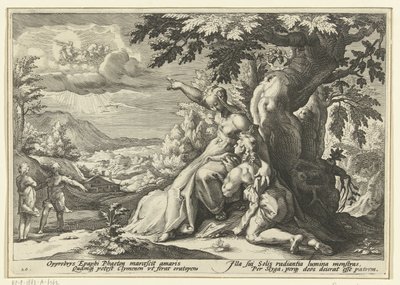 Clymene, güneş tanrısı babası Phaethon