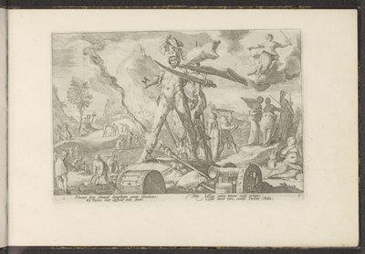 Demir Çağı Ovid'in Metamorfozları (dizi başlığı) P. Ovid Naso'nun yeniden yaratımları (dizi başlığı) by Hendrick Goltzius (workshop of)