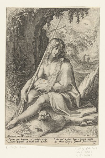Hazreti Yahya by Hendrick Goltzius (workshop of)