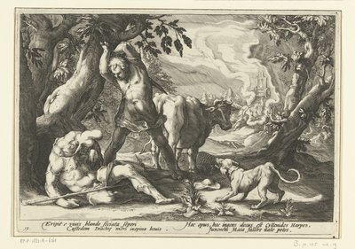 Mercurius doodt Argus Ovid