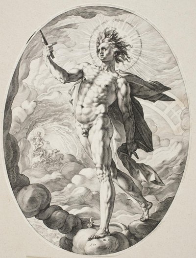 Apollon by Hendrick Goltzius