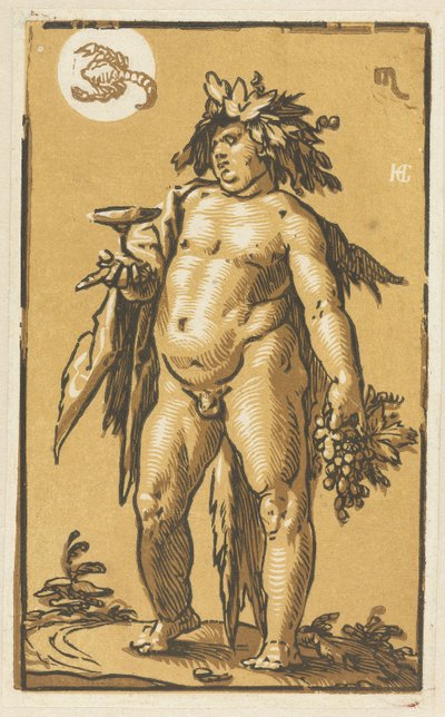 Baküs by Hendrick Goltzius