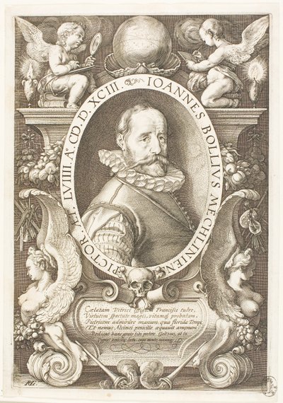 Bol, Hans (1534-1593) Malines ressamı, 1591'den Amsterdam'da by Hendrick Goltzius