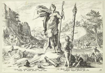 Bronz Çağı by Hendrick Goltzius