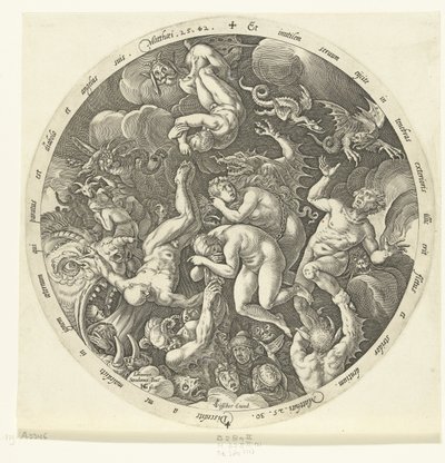 lanetli cehenneme girer Son Yargı (dizi adı) by Hendrick Goltzius