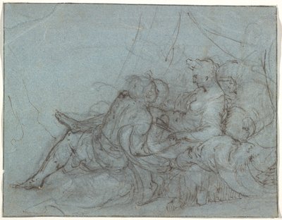 Sevgi dolu çift by Hendrick Goltzius