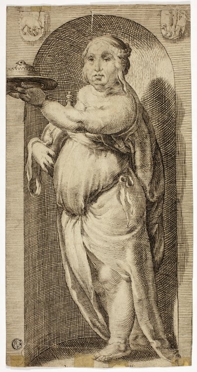Oburluk by Hendrick Goltzius