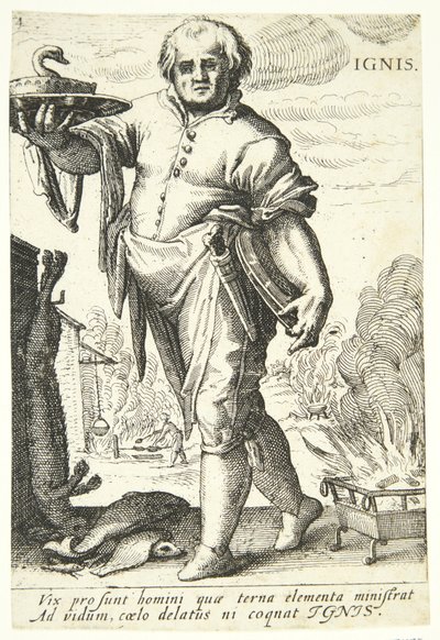 ild (Ateş) by Hendrick Goltzius